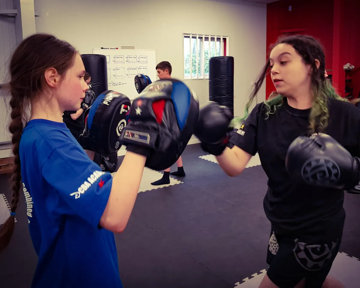 Juniors Kickboxing and martial arts classes for 9  14 years