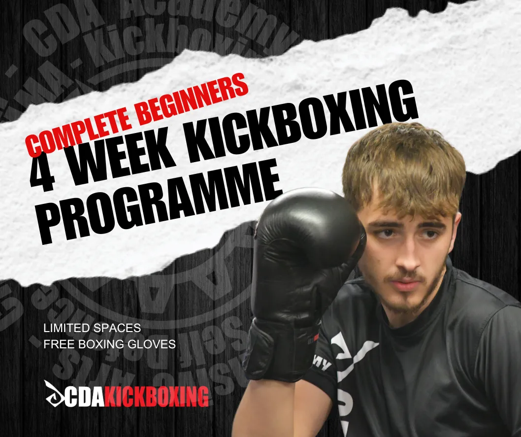 4 week beginners kickboxing programme