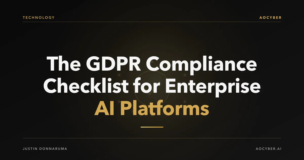 Abstract illustration of a GDPR compliance checklist with golden checkmarks and data protection shields
