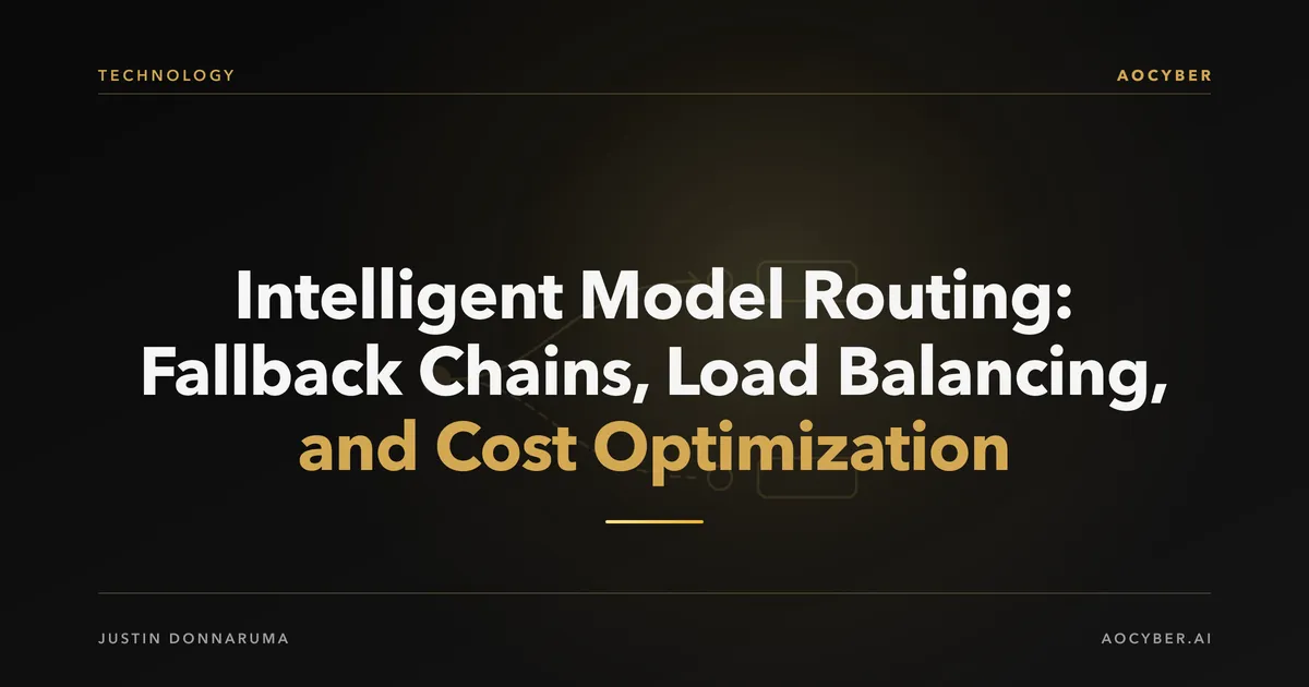 Abstract illustration of data streams being intelligently routed through multiple pathways with golden switching nodes