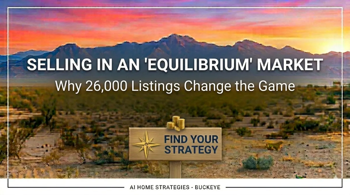 Selling in an 'Equilibrium' Market: Why 26,000 Listings Change the Game
