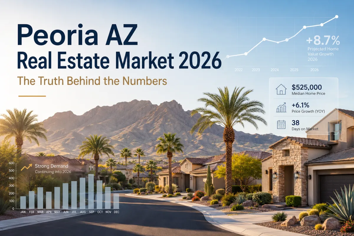 Peoria AZ Real Estate Market 2026: The Truth Behind the Numbers
