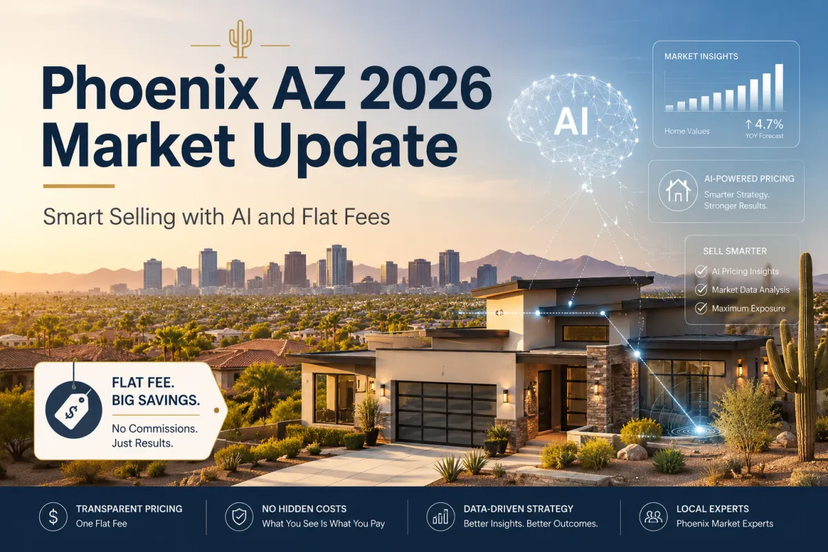 Phoenix Arizona Real Estate Market Update 2026 | Clearly Sold