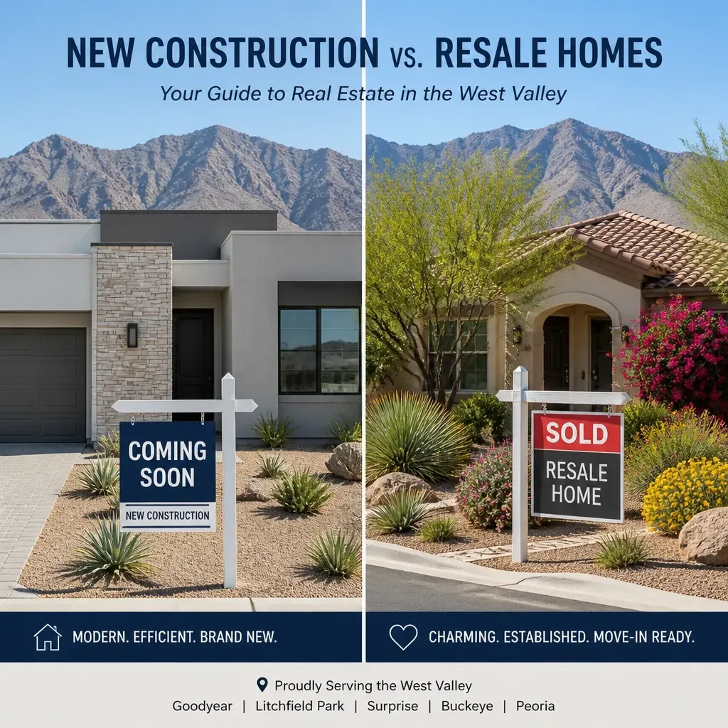 New Construction vs. Resale: The Great West Valley Real Estate Debate
