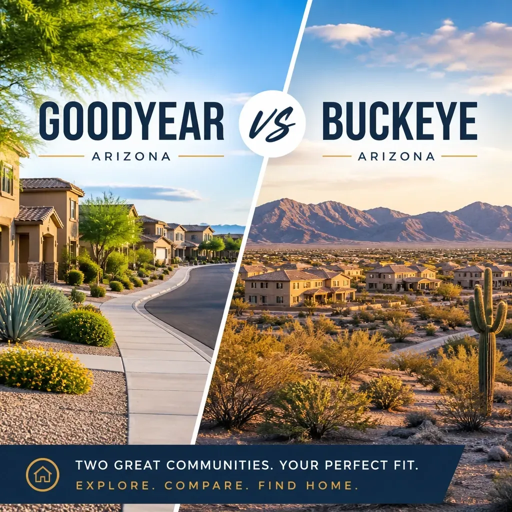 Goodyear vs. Buckeye: Best Value for AZ Homeowners in 2026