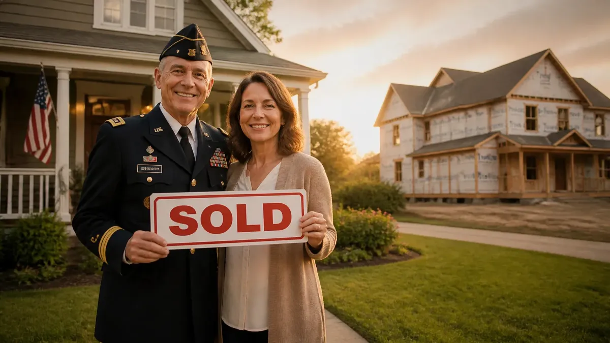 Downsizing for Heroes: Sell and Stay Strategy for New Construction