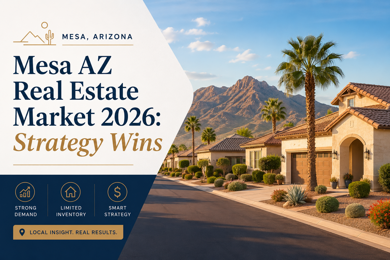 Mesa AZ Real Estate Market 2026: Strategy Wins