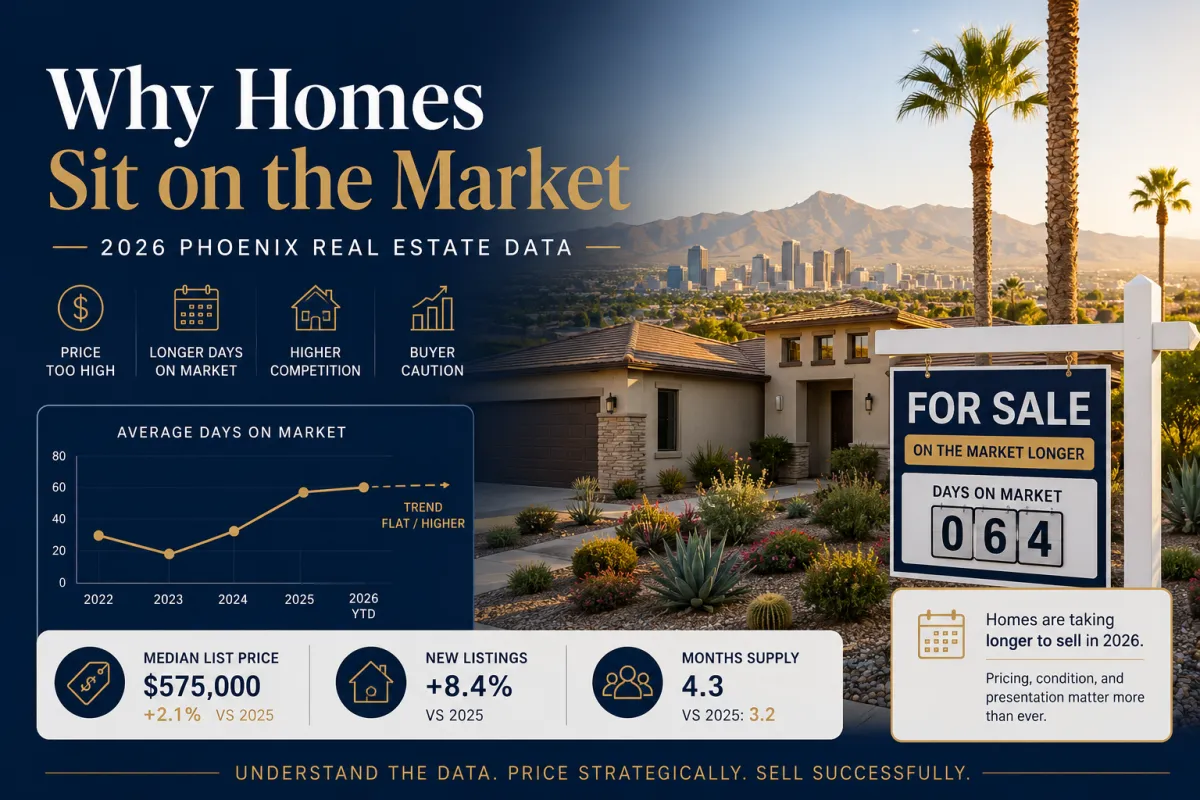 Why Homes Sit on the Market: 2026 Phoenix Real Estate Data