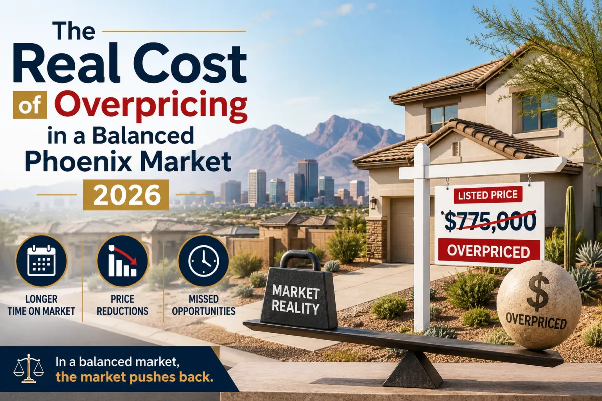 The Real Cost of Overpricing in a Balanced Phoenix Market 2026