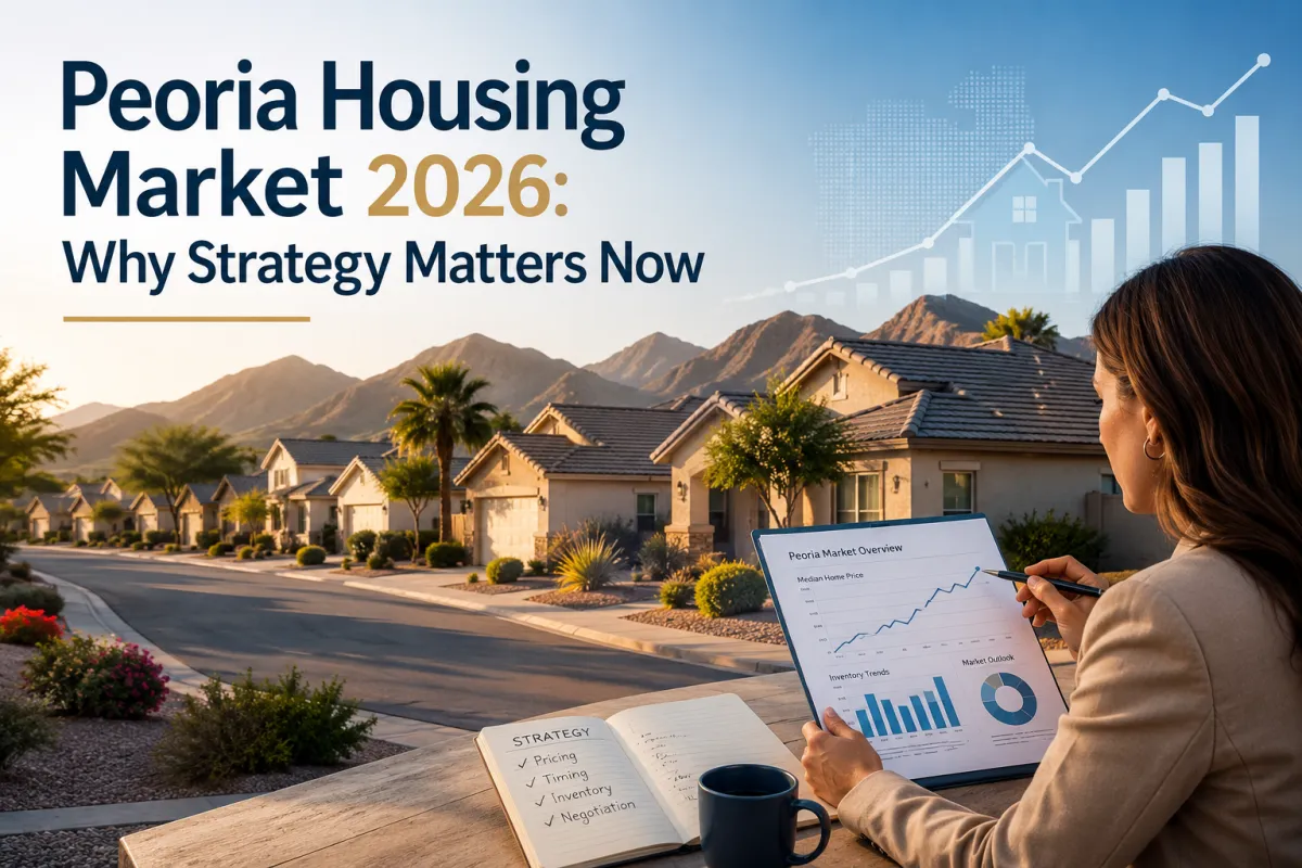 Peoria AZ Real Estate Market 2026: Seller Strategy