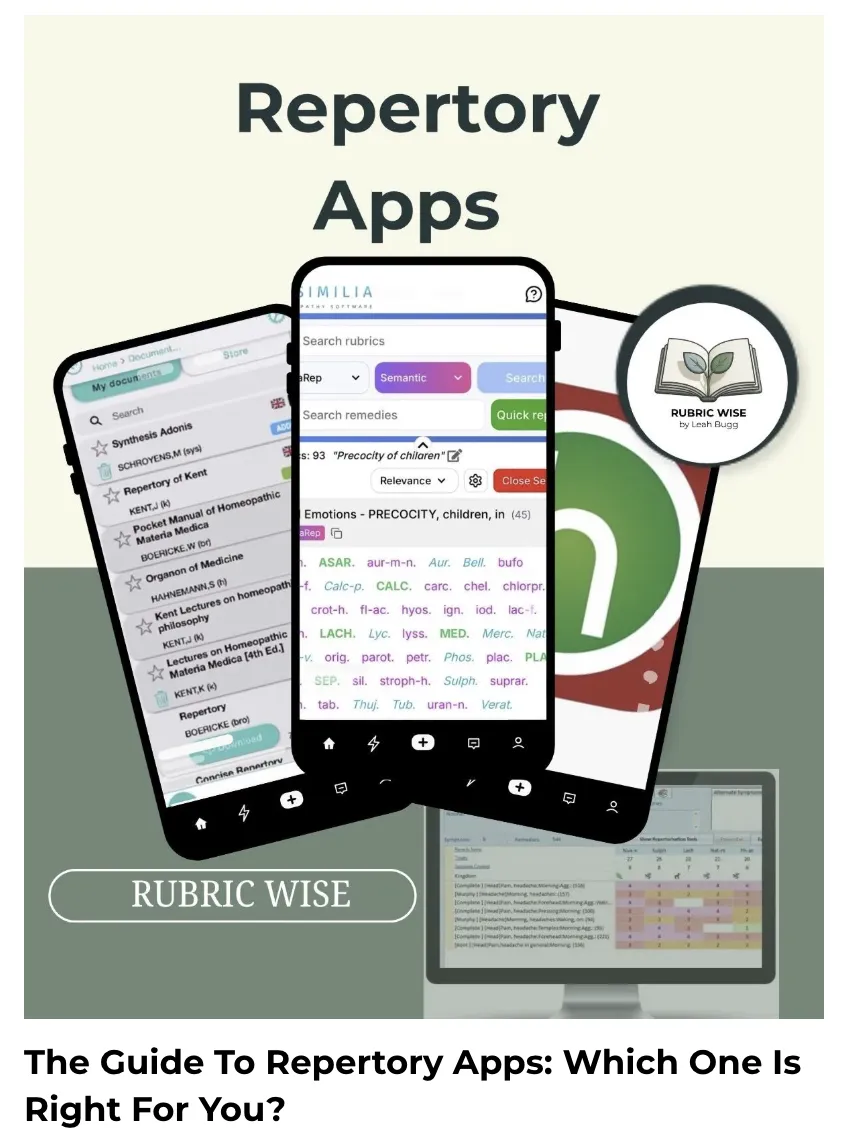 Repertory Apps Guide Image 