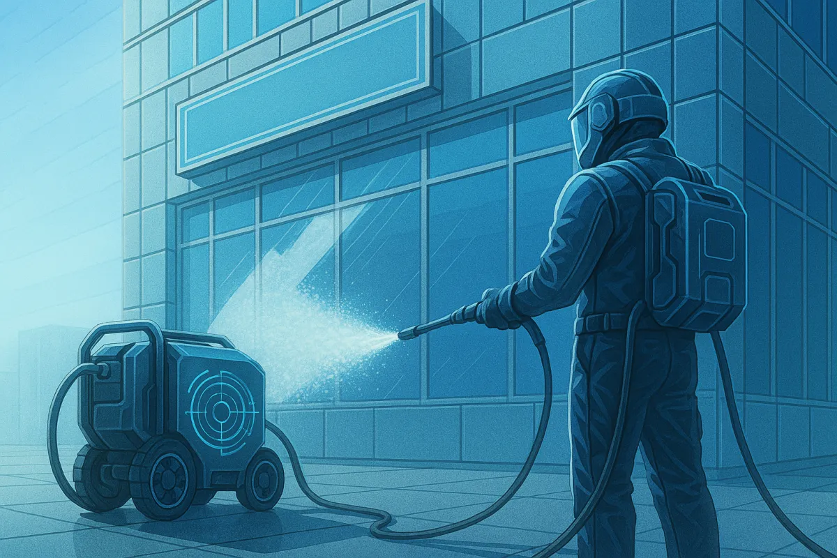 a group of people holding a white object in their hands