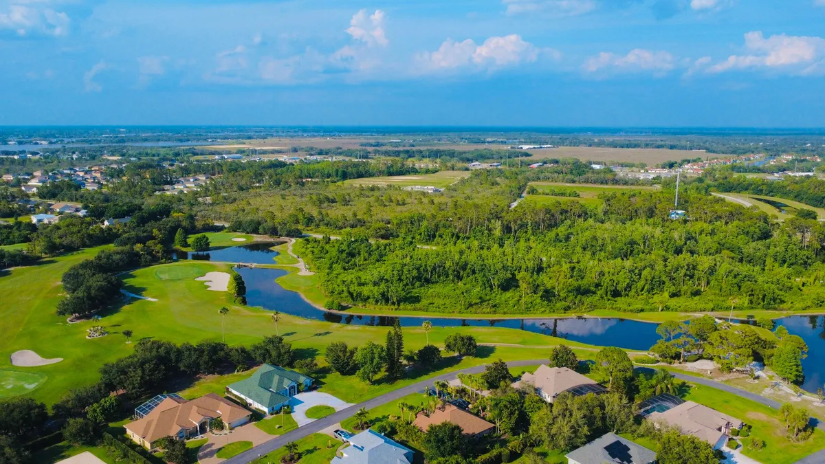 Southwest Florida residential neighborhood