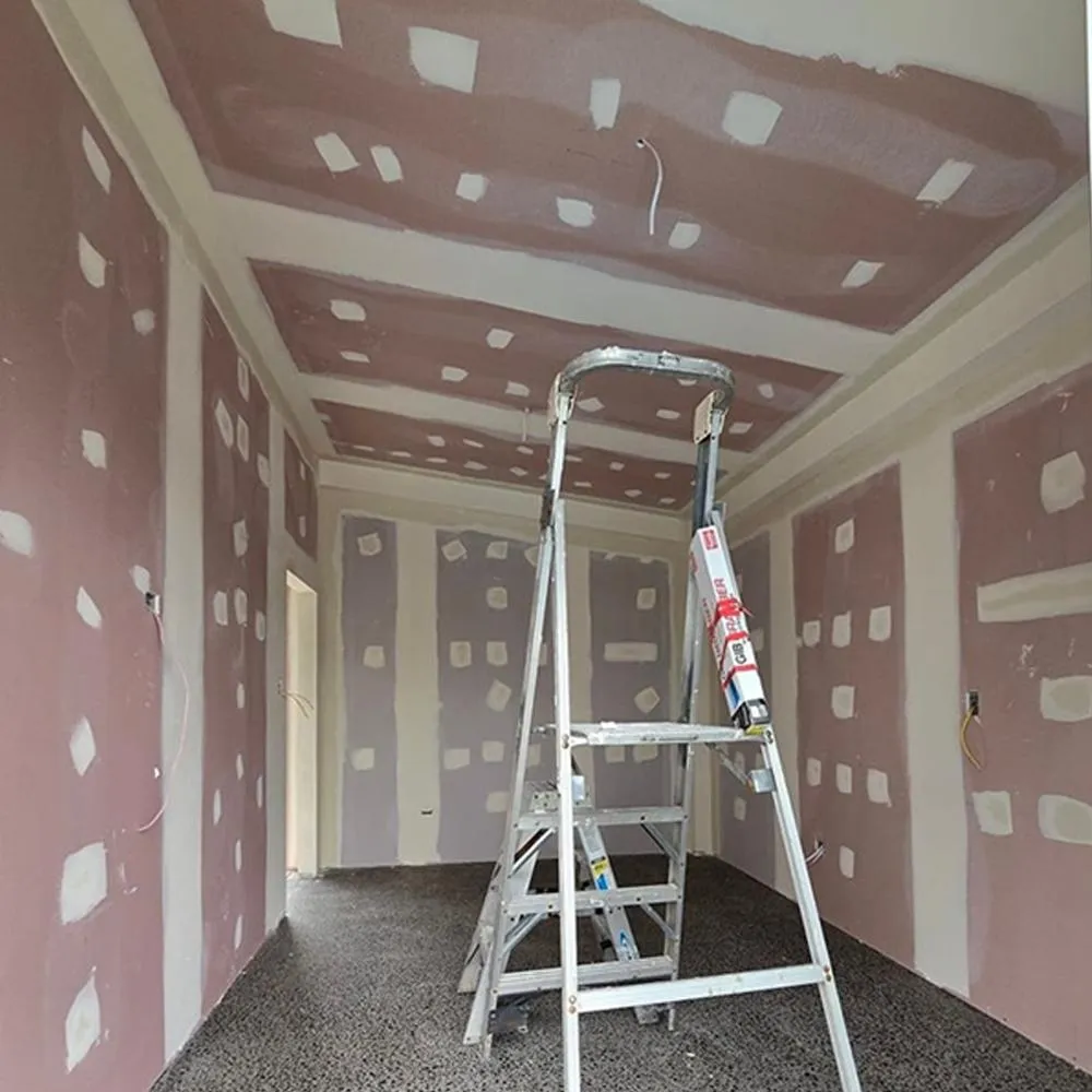 GIB stopping and finishing in Hamilton