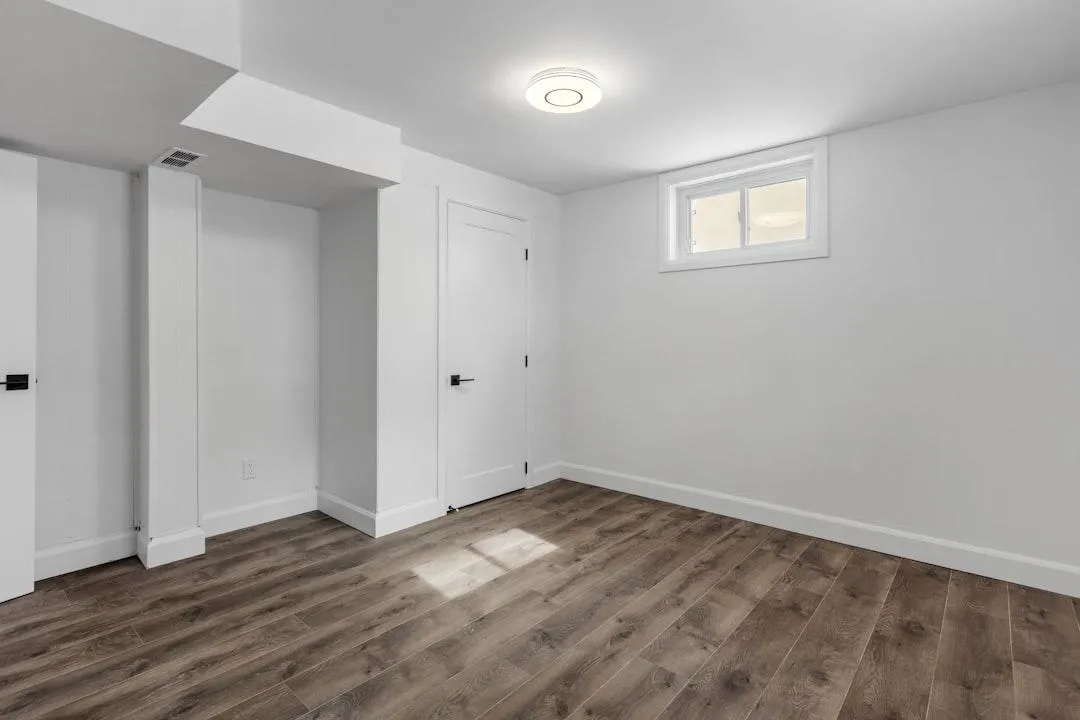 Middle Georgia basement remodeled by Rick Moore Contracting and financed with MooreFlex