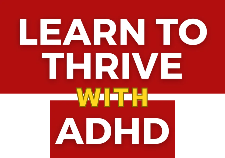 Learn to Thrive with ADHD logo