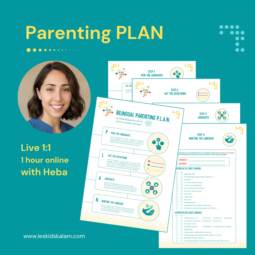 multilingual parenting plan 