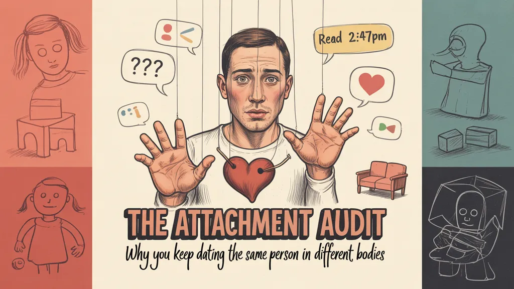 The Attachment Audit: Or, Why You Keep Dating the Same Person in Different Bodies
