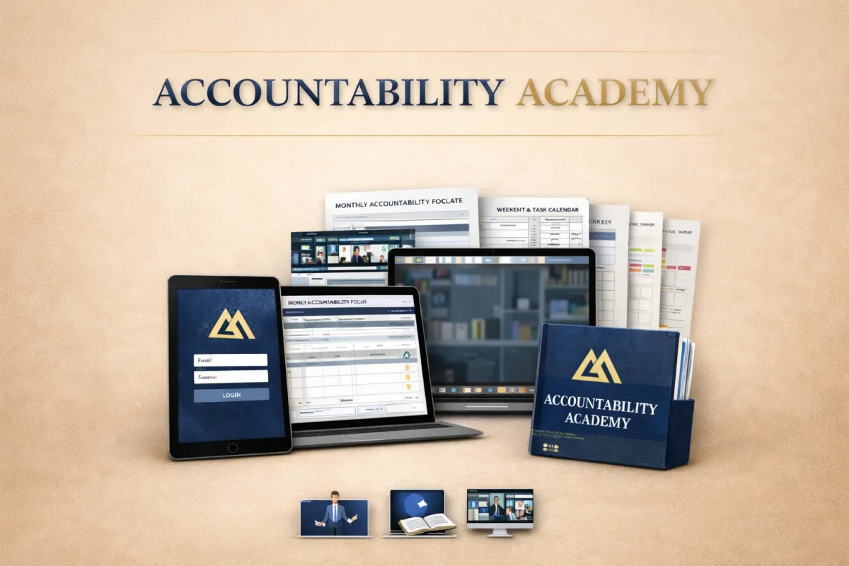 Accountability Academy membership supporting The Owners’ Playbook system