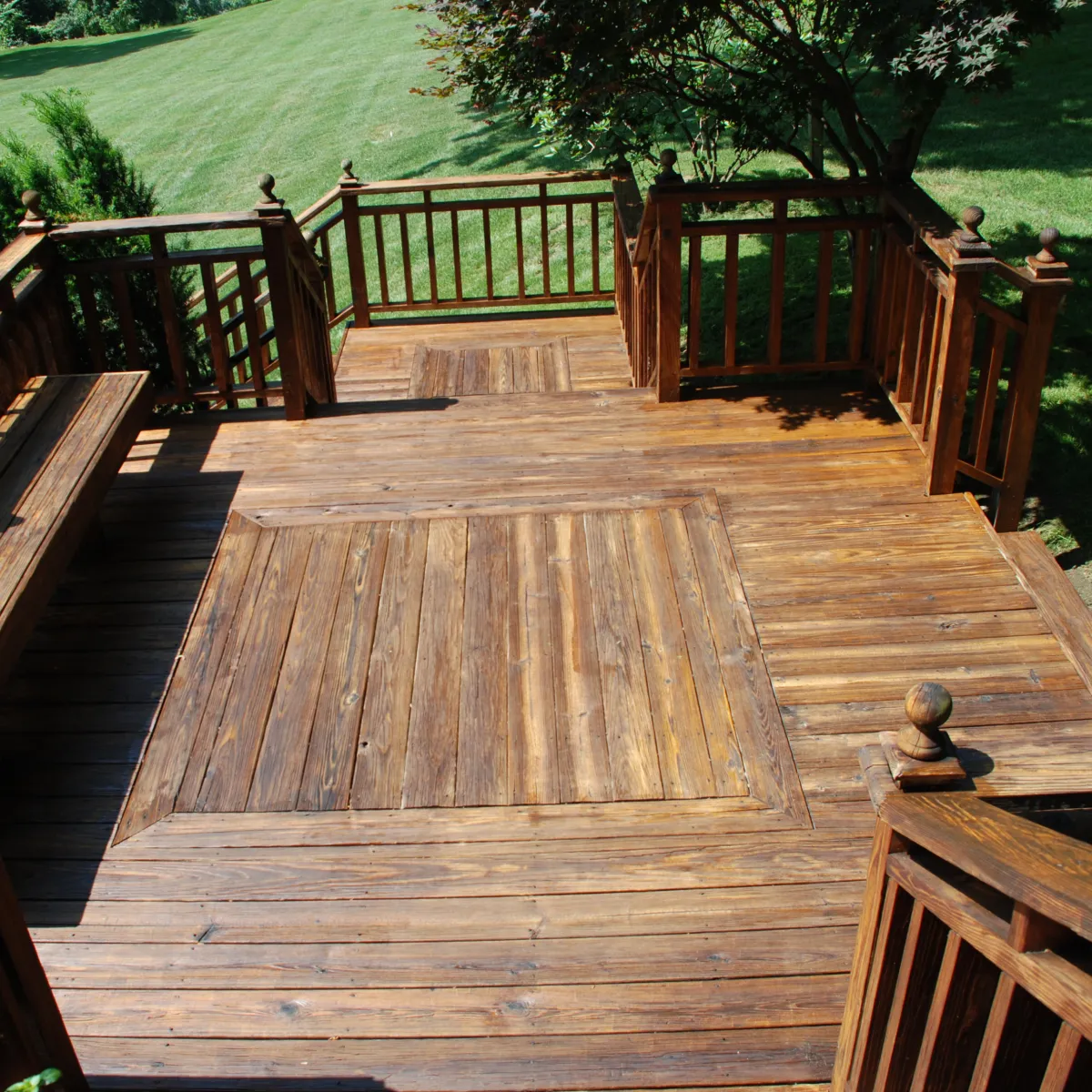 Waterproofed Decking