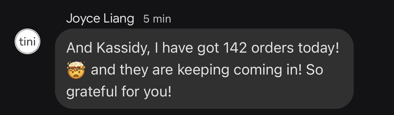 Chat screenshot