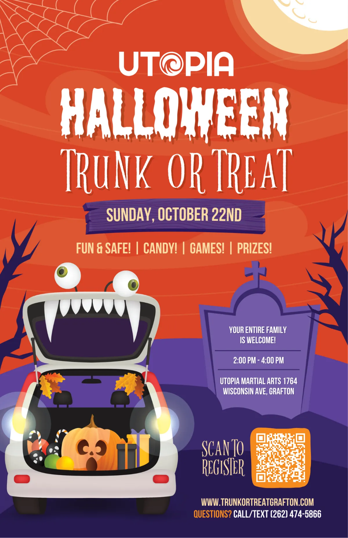 FREE Trunk or Treat Event in Grafton