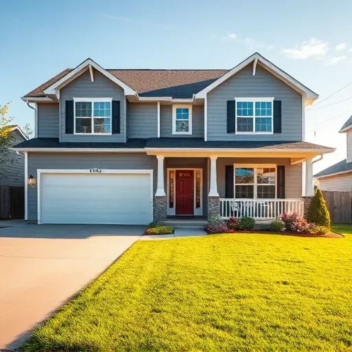 Beautiful renovated Haslet home interior featuring a modern kitchen, hardwood living area, lush backyard, and stylish décor.