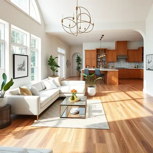 Renovated Coppell, TX home interior with hardwood floors, modern cabinetry, quartz countertops, stainless appliances, and natural light.