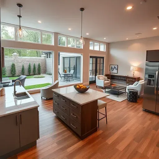 A modern, renovated home in Addison, TX showcasing top-quality home remodeling and design services.