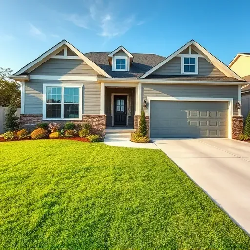 Modern Denton home interior with sleek design, hardwood floors, stylish fixtures, bright open living, and landscaped backyard view.