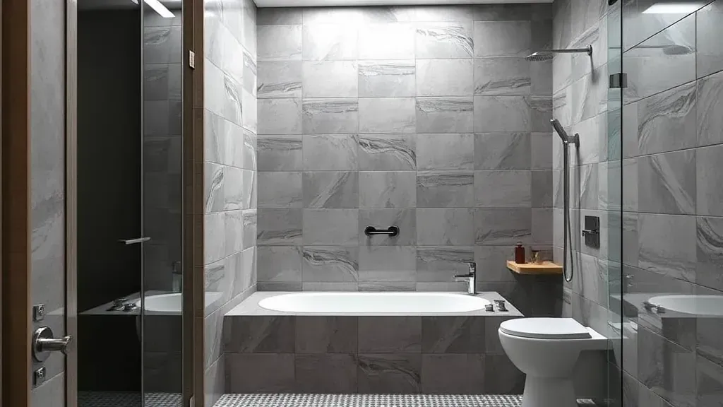 Shower renovation projects showcasing modern designs in Arlington, TX