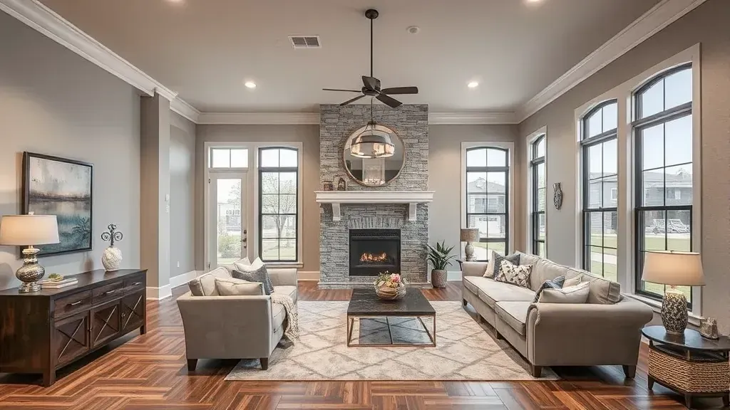 Recently remodeled Duncanville, TX home featuring a modern kitchen, open living area, landscaped backyard, and pool.