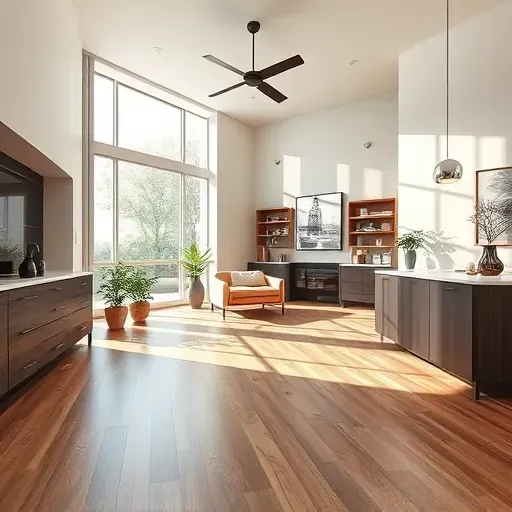 Beautifully renovated Arlington, TX home interior with modern design, hardwood floors, sleek cabinetry, and natural light.
