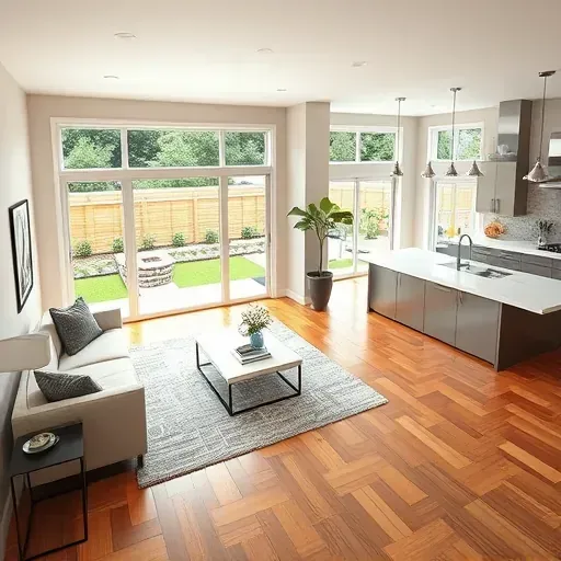 A modern home remodeling in The Colony, TX with new kitchen cabinets and updated living spaces.