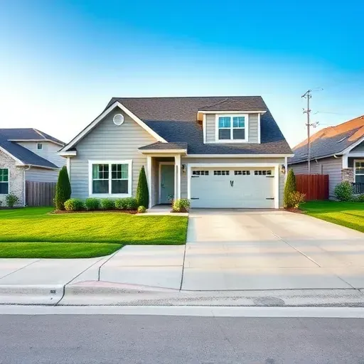 Beautiful Cedar Hill home with modern architecture, lush landscaping, large windows, and a stylish front porch.