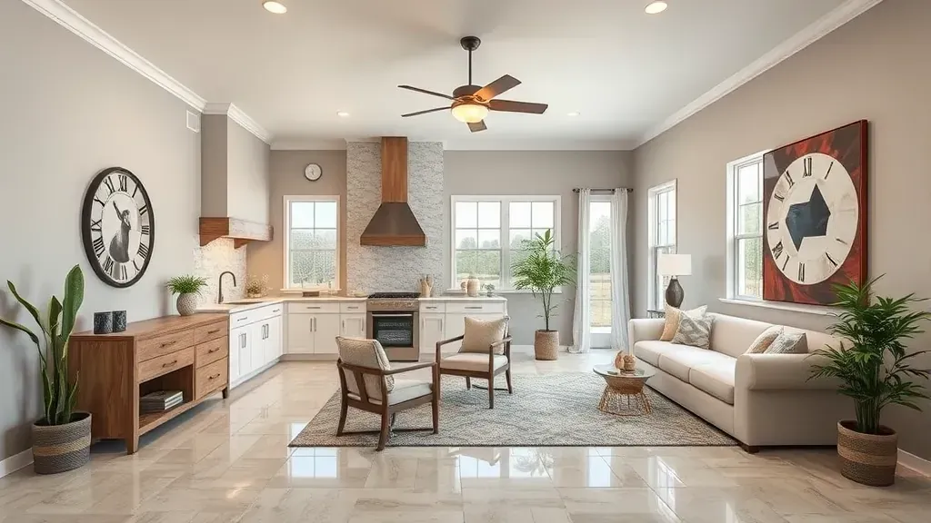 Beautiful renovated Colleyville home with modern porch, lush landscaping, vibrant garden, and sleek driveway.