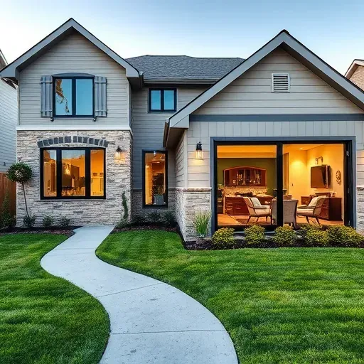 Beautiful completed home remodeling in Arlington, TX showcasing modern design and craftsmanship with no people present.