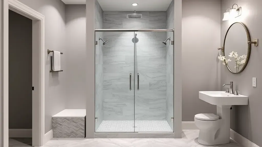 Walk In Shower Conversion projects in Arlington TX showcasing modern designs and accessibility features.