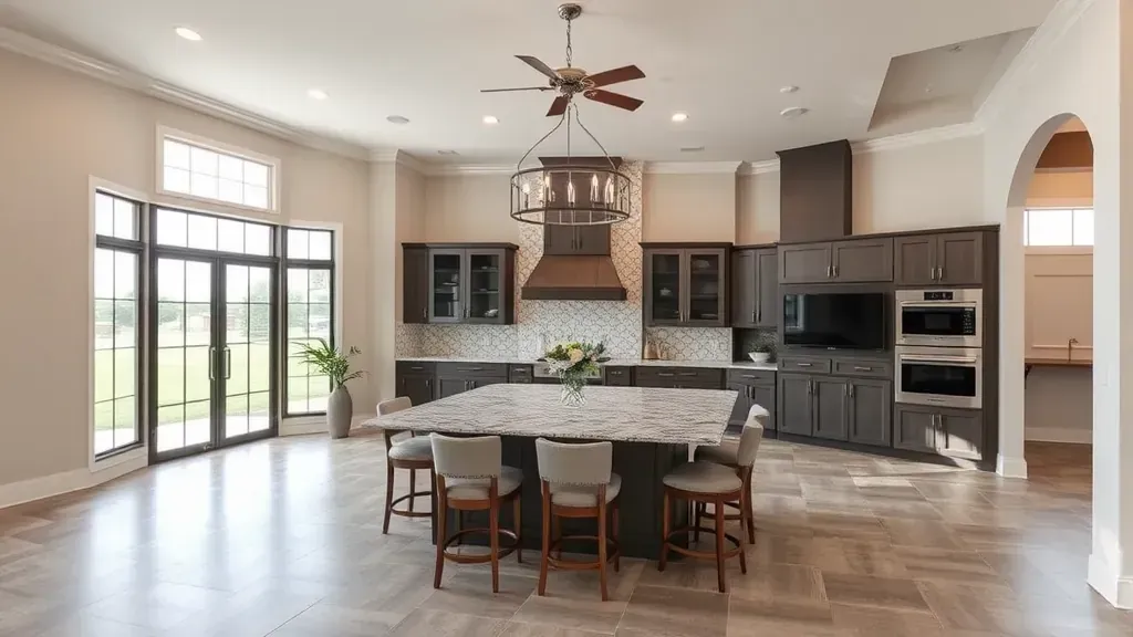 Beautiful renovated Richardson, TX home interior featuring modern design, hardwood floors, sleek cabinetry, and elegant fixtures.