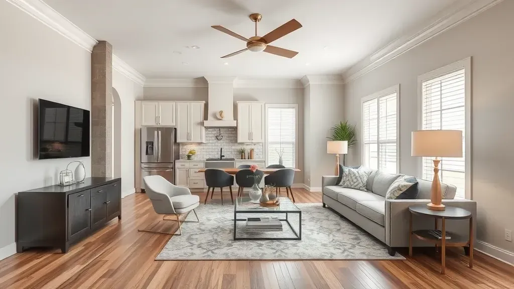 Virtual home remodeling consultation in Arlington, TX, showcasing modern design plans and a digital workspace.