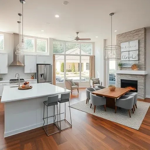 Stunning North Richland Hills home remodel with open living space, modern kitchen, and inviting decor highlights.