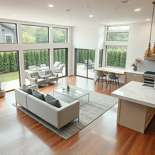 Home remodeling project in Arlington TX showcasing modern design elements, stylish fixtures, and fresh interior spaces.