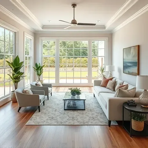 Home remodeling project in Arlington, TX showcasing modern design and stylish finishes in an inviting space.