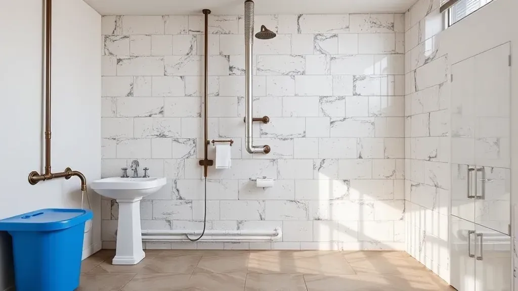 Plumbing upgrades projects in Arlington TX showcasing modern fixtures and installations