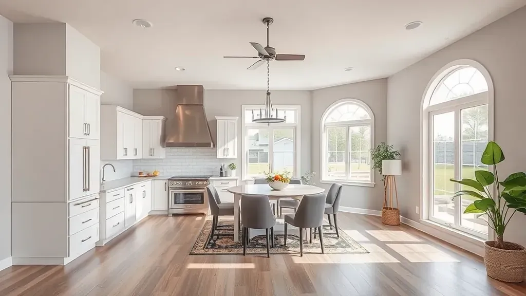 Social image showcasing Home Remodeling in North Richland Hills, TX, with a modern kitchen and updated interior design.