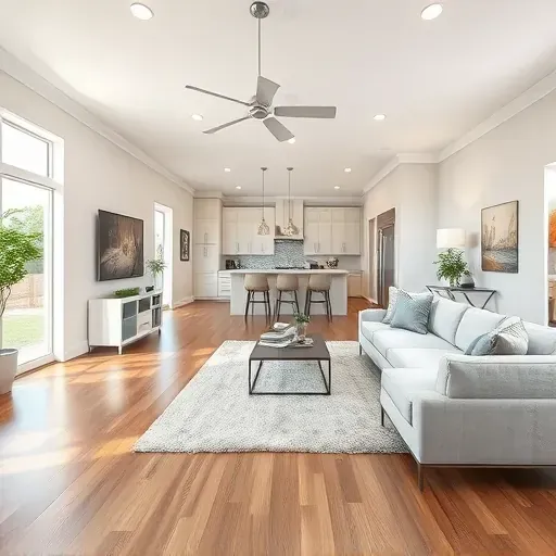 Home remodeling project showcasing modern design and elegant finishes in an Arlington, TX residence.