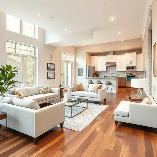 Beautiful renovated Richardson, TX home with fresh siding, large windows, lush landscaping, and modern exterior lighting.