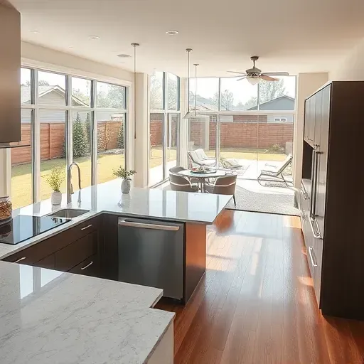 Home Remodeling in Watauga, TX, showcasing a modern living room with sleek furniture and stylish design details.