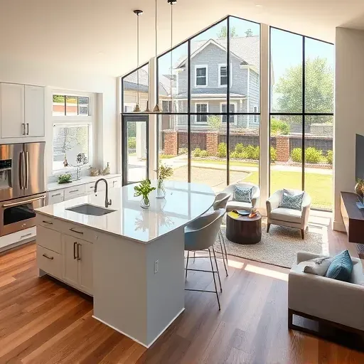 Beautiful renovated Allen, TX home interior featuring modern design, spacious living room, hardwood floors, and elegant decor.