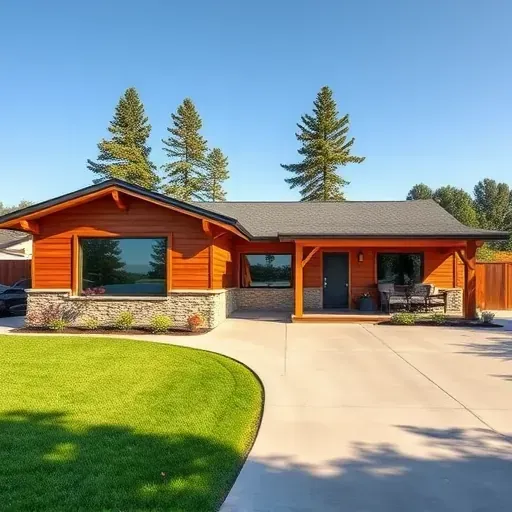 Modern kitchen in Grand Prairie TX featuring custom white cabinetry, granite island, stainless appliances and hardwood floors.